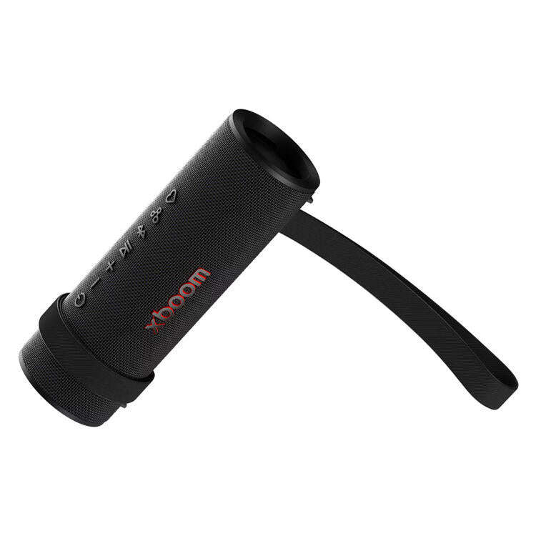 LG xboom Grab | Haut-parleur portatif - Bluetooth - IP67 - Éclairage AI - Noir-SONXPLUS Rivière-du-Loup