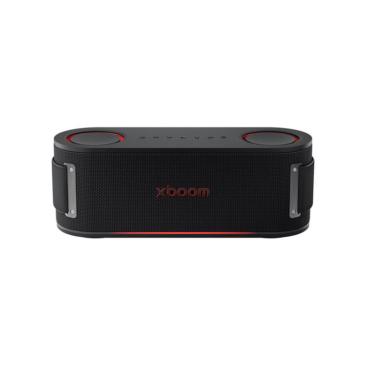 LG xboom Bounce | Haut-parleur portatif - Bluetooth - IP67 - Éclairage AI - Noir-SONXPLUS Rivière-du-Loup