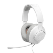 JBL Quantum 100 M2 | Casque de jeu filaire circum-auriculaire - Compatible avec toutes les plateformes - Blanc-SONXPLUS Rivière-du-Loup