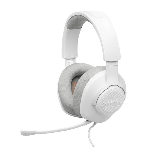 JBL Quantum 100 M2 | Casque de jeu filaire circum-auriculaire - Compatible avec toutes les plateformes - Blanc-SONXPLUS Rivière-du-Loup