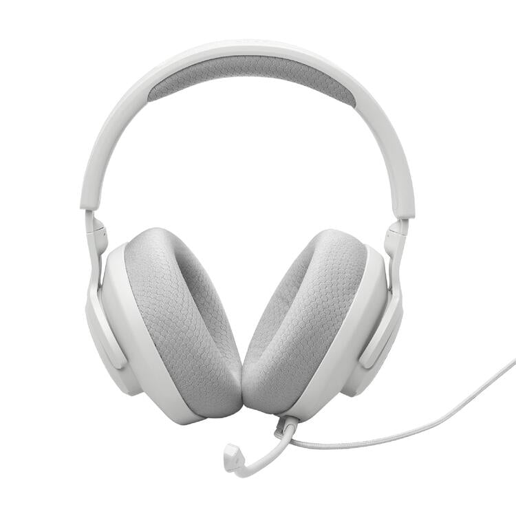JBL Quantum 100 M2 | Casque de jeu filaire circum-auriculaire - Compatible avec toutes les plateformes - Blanc-SONXPLUS Rivière-du-Loup