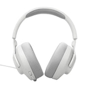 JBL Quantum 100 M2 | Casque de jeu filaire circum-auriculaire - Compatible avec toutes les plateformes - Blanc-SONXPLUS Rivière-du-Loup