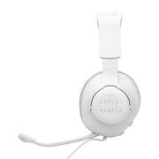JBL Quantum 100 M2 | Casque de jeu filaire circum-auriculaire - Compatible avec toutes les plateformes - Blanc-SONXPLUS Rivière-du-Loup