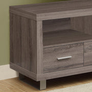 Monarch Specialties I 3250 | Meuble TV - 48" - 3 Tiroirs - Taupe foncé-Rivière-du-Loup