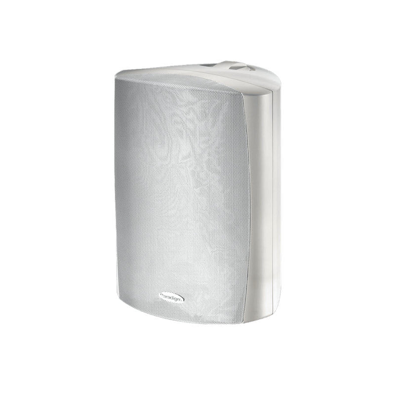 Paradigm Stylus 470 v3 | Haut-parleur extérieur - 2 pilotes - 2 voies - Résistant aux intempéries 80 W - Blanc - Paire-Rivière-du-Loup