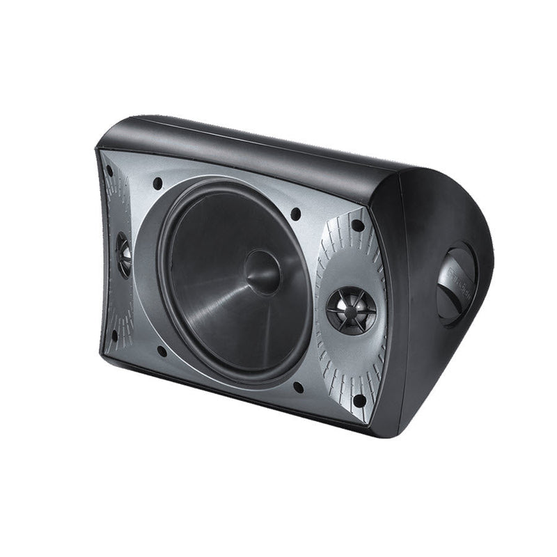 Paradigm Stylus 470-SM v3 | Haut-parleurs extérieur - 3 pilotes - 2 voies - Résistant aux intempéries - 80 W - Noir - Paire-SONXPLUS Rivière-du-Loup