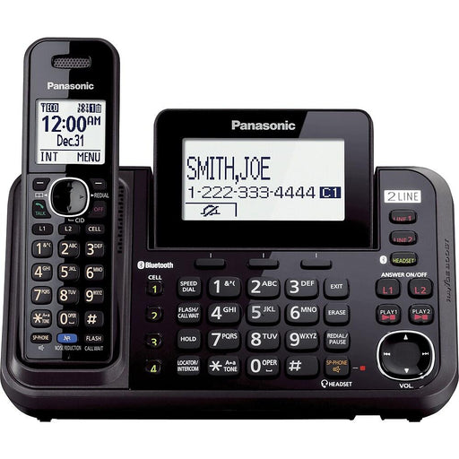 Panasonic KX-TG9541B | Téléphone sans fil - 1 combiné - Répondeur - Noir-SONXPLUS Rivière-du-Loup