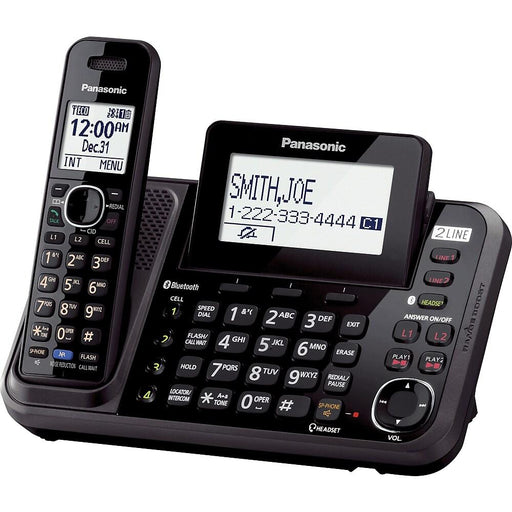 Panasonic KX-TG9541B | Téléphone sans fil - 1 combiné - Répondeur - Noir-SONXPLUS Rivière-du-Loup
