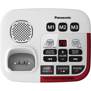 Panasonic KX-TGM490S | Téléphone sans fil - 1 combiné - Répondeur - Amplifié 3X - Argenté-SONXPLUS Rivière-du-Loup