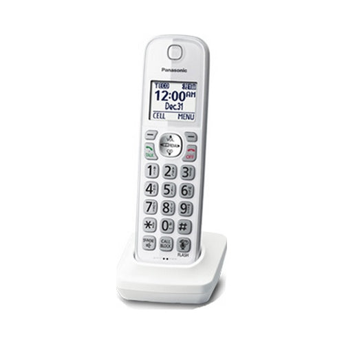 Panasonic KX-TGDA59W | Combiné supplémentaire - Blanc-SONXPLUS Rivière-du-Loup