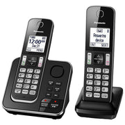 Panasonic KX-TGD392B | Téléphone sans fil - 2 combinés - Répondeur - Noir-SONXPLUS Rivière-du-Loup