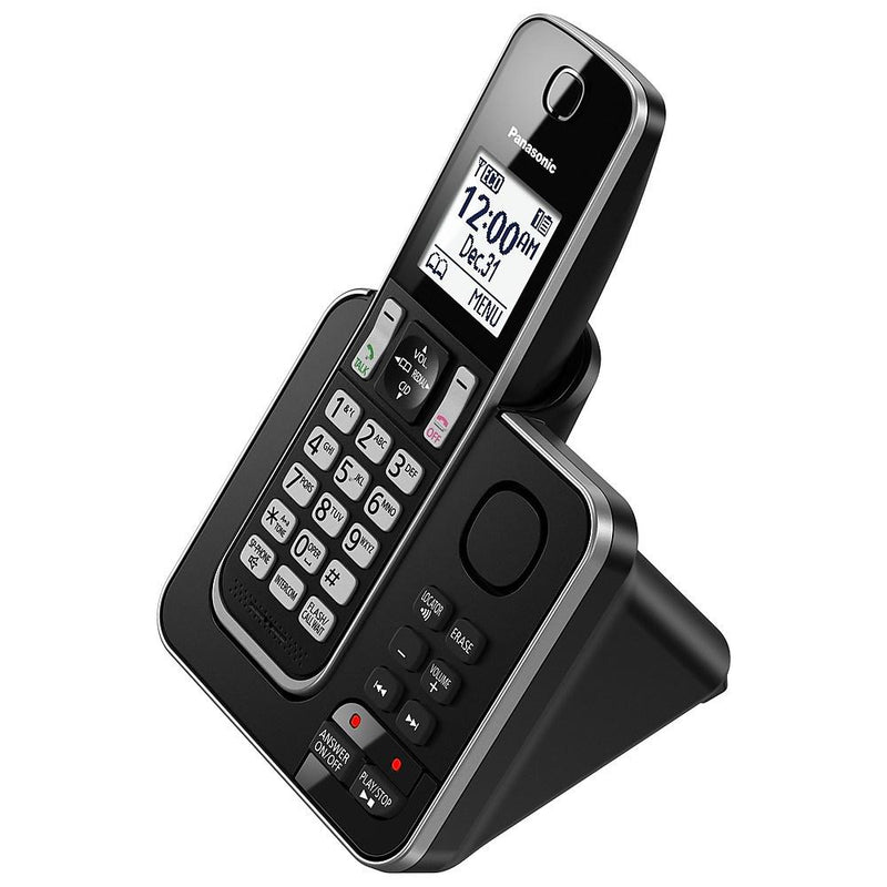 Panasonic KX-TGD392B | Téléphone sans fil - 2 combinés - Répondeur - Noir-SONXPLUS Rivière-du-Loup