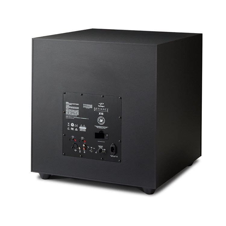 Paradigm DEFIANCE X15 | Caisson de graves 900 W RMS - Noir - Unité-Rivière-du-Loup