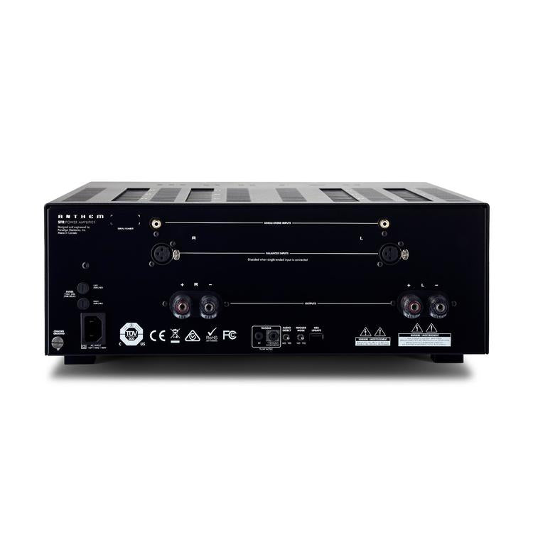 Anthem | Amplificateur de puissance STR - 2 Canaux - Transformateurs toroïdaux massifs - Noir-SONXPLUS Rivière-du-Loup