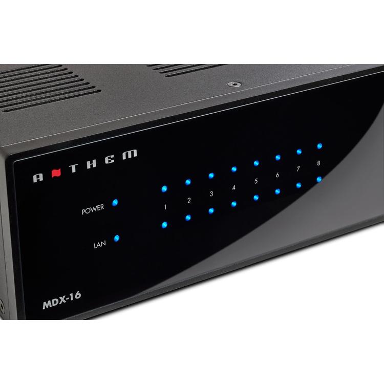 Anthem MDX16 | Amplificateur 16 canaux 8 zones et plus - Noir-SONXPLUS Rivière-du-Loup