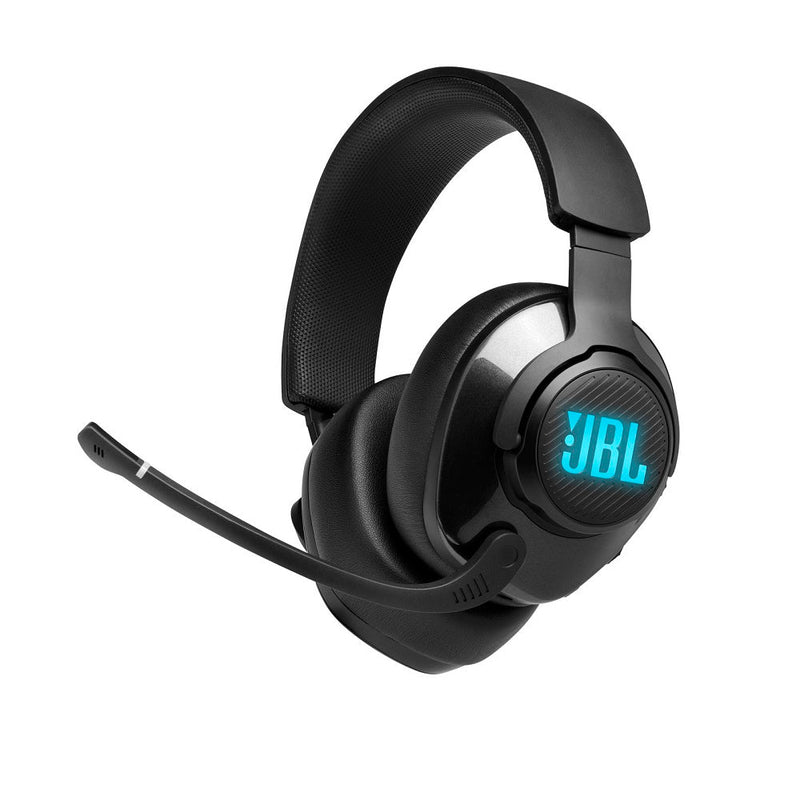 JBL Quantum 400 | Casque de jeu filaire circum-auriculaire - Micro rétractable - USB - Noir-SONXPLUS Rivière-du-Loup