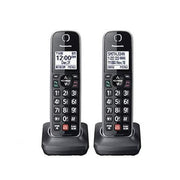 Panasonic KXTGF872B | Combo téléphone sans fil - 1 combiné fixe et 2 combinés sans fil - Répondeur - Noir-SONXPLUS Rivière-du-Loup
