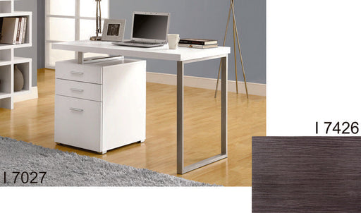 Monarch I7027 | Bureau d'ordinateur - Blanc et gris-SONXPLUS Rivière-du-Loup