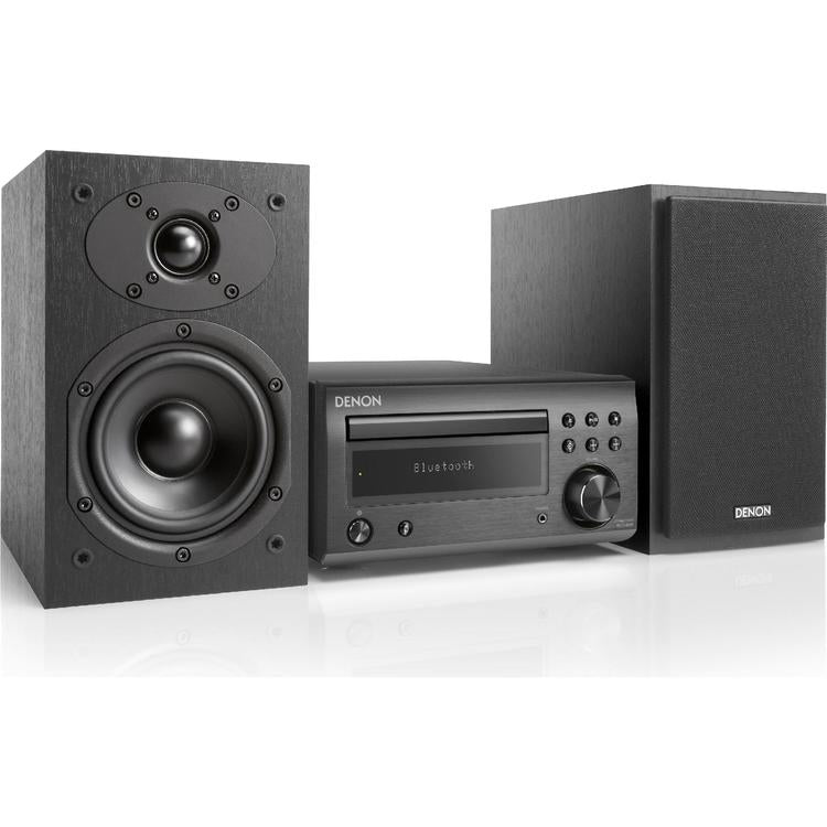 Denon DM-41SBK | Micro-Chaîne Hi-Fi sans fil - 2 Canaux - Bluetooth - Noir-SONXPLUS Rivière-du-Loup
