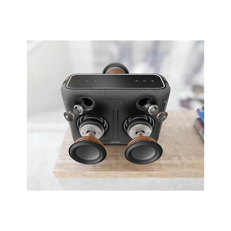 Denon HOME 250 | Haut-parleur sans fil - Bluetooth - Couplage Stéréo - HEOS intégré - Noir-SONXPLUS Rivière-du-Loup