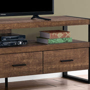 Monarch Specialties I2820 | Meuble TV - 60" - 3 Tiroirs - Brun foncé-SONXPLUS Rivière-du-Loup