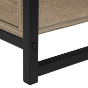 Monarch Specialties I2872 | Meuble TV - 48" - 2 Tiroirs de rangement - Taupe foncé-SONXPLUS Rivière-du-Loup