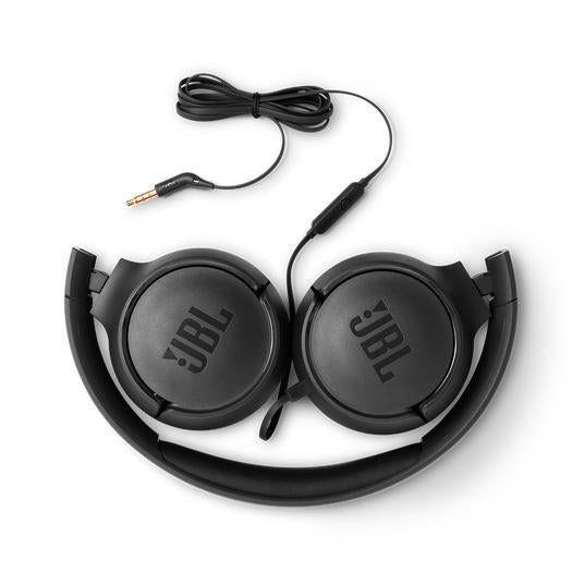 JBL Tune 500 | Écouteurs filaire supra-auriculaires - Noir-SONXPLUS Rivière-du-Loup