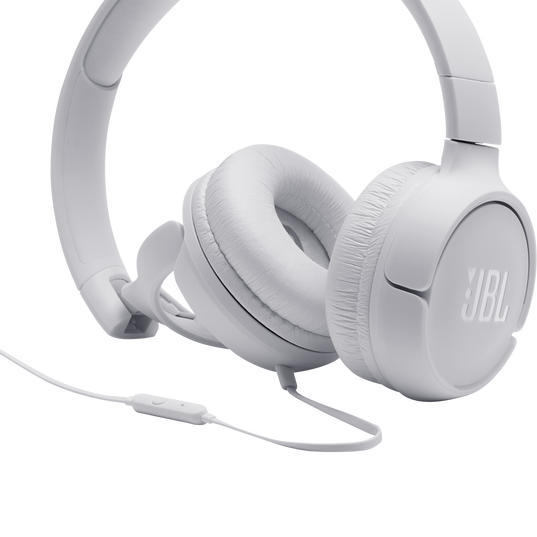 JBL Tune 500 | Écouteurs filaire supra-auriculaires - Blanc-Rivière-du-Loup