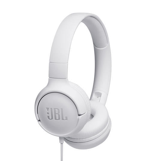JBL Tune 500 | Écouteurs filaire supra-auriculaires - Blanc-Rivière-du-Loup