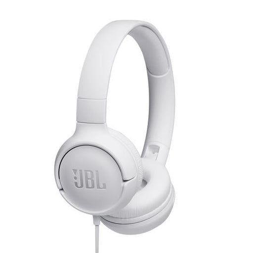 JBL Tune 500 | Écouteurs filaire supra-auriculaires - Blanc-Rivière-du-Loup