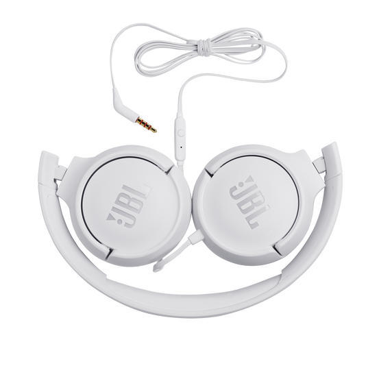 JBL Tune 500 | Écouteurs filaire supra-auriculaires - Blanc-Rivière-du-Loup