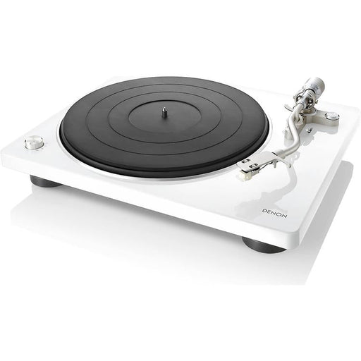 Denon DP-400 | Table tournante Hi-Fi - Capteur automatique de vitesse - Bras de vitesse en "S" - Blanc-SONXPLUS Rivière-du-Loup