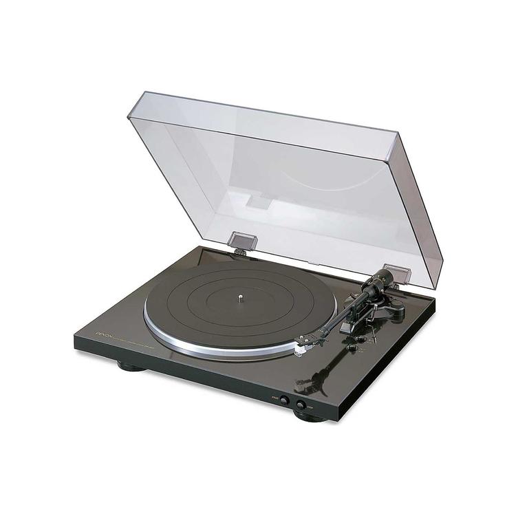 Denon DP-300F | Table tournante automatique - Égaliseur phono - Bras de vitesse droit - Noir-SONXPLUS Rivière-du-Loup