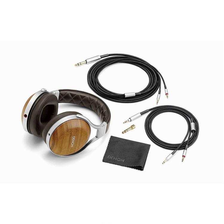 Denon AH-D9200 | Écouteur filaire circum-auriculaire - Coques en Bambou - Structure en Aluminium - Haut de gamme - Léger-SONXPLUS Rivière-du-Loup