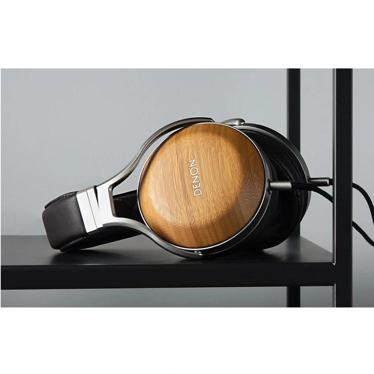 Denon AH-D9200 | Écouteur filaire circum-auriculaire - Coques en Bambou - Structure en Aluminium - Haut de gamme - Léger-SONXPLUS Rivière-du-Loup