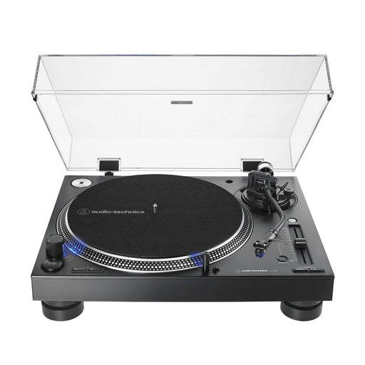 Audio-Technica LP140XP | Table tournante manuelle - Entraînement direct professionnelle - Noir | 01 | Sonxplus Rivière-du-Loup