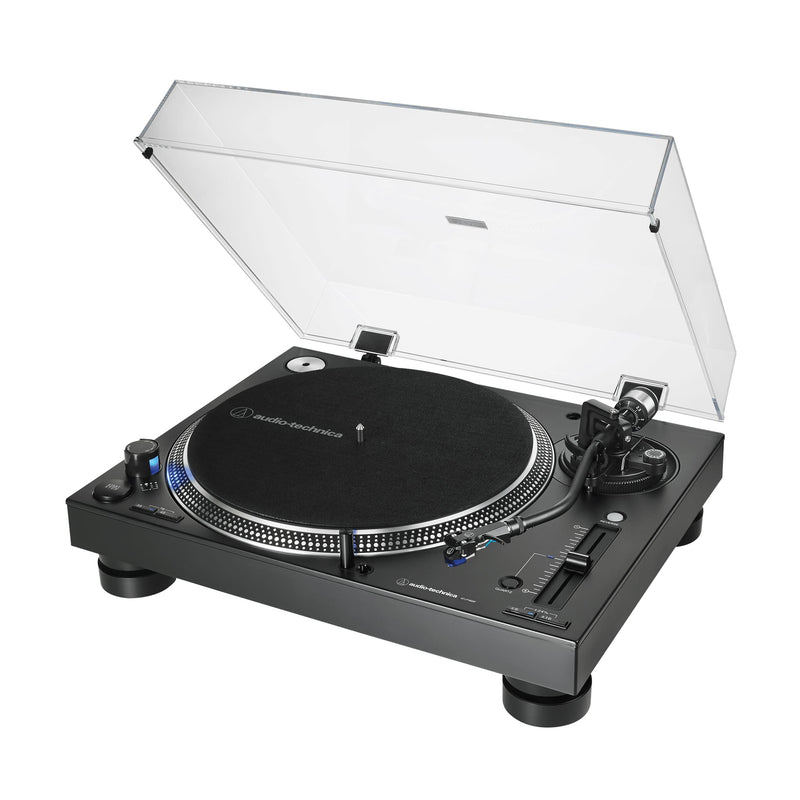 Audio-Technica LP140XP | Table tournante manuelle - Entraînement direct professionnelle - Noir | 02 | Sonxplus Rivière-du-Loup