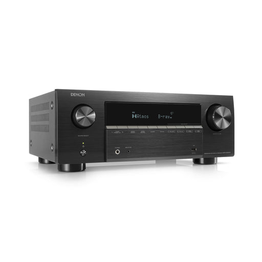 Denon AVRX2900H | Récepteur AV - 7.2 canaux - Cinéma maison - 8K - HEOS - Noir | 02 | Sonxplus Rivière-du-Loup
