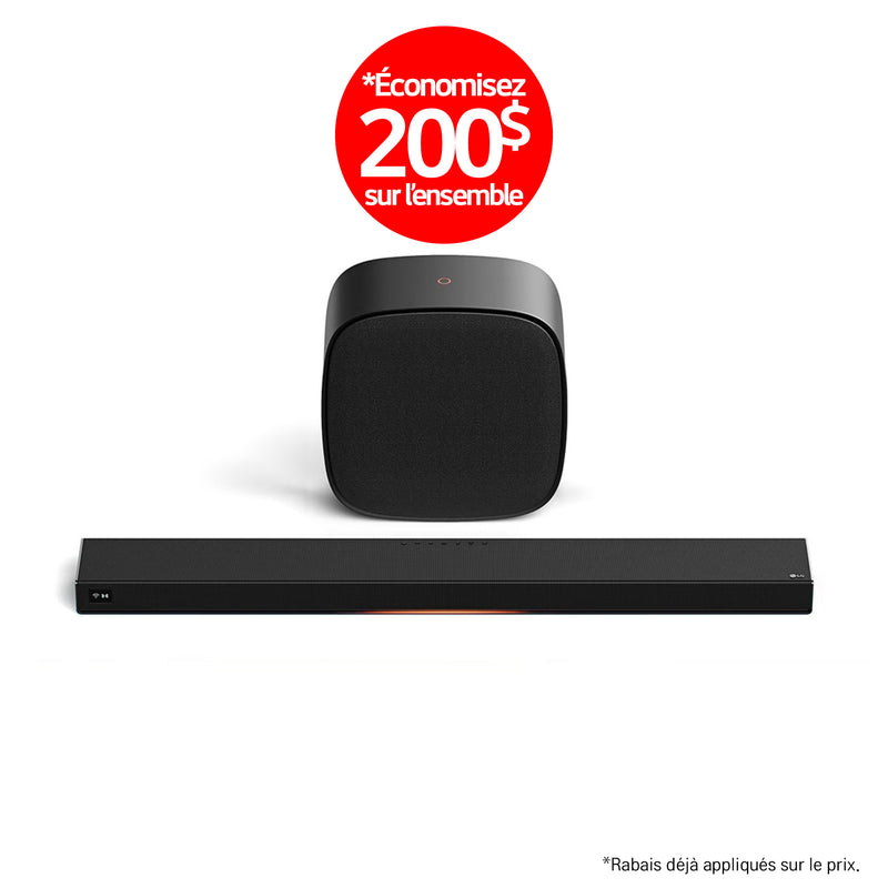 LG Sound Suite | Cinema Suite 7 - Barre de son H7+W7 | 01 | Sonxplus Rivière-du-Loup