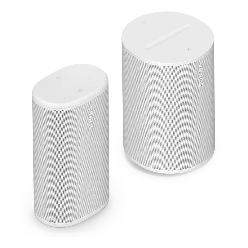 Sonos | Ensemble intérieur-extérieur avec Sonos play et Era 100 SL - Blanc | 01 | Sonxplus Rivière-du-Loup
