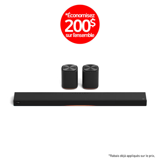 LG Sound Suite | Immersive suite 5 - Barre de son H7 +2 M5 | 01 | Sonxplus Rivière-du-Loup