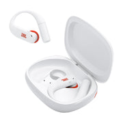 JBL Endurance Peak 4 | Écouteurs intra-auriculaire - TwistLock  - Blanc/Orange | 02 | Sonxplus Rivière-du-Loup