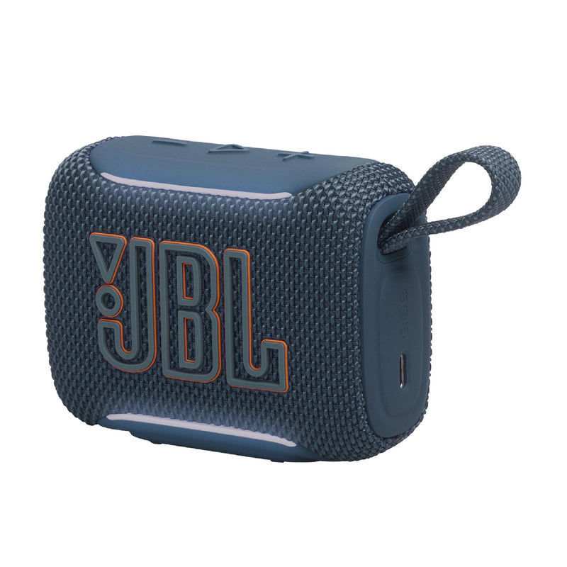 JBL GO 5 | Mini haut-parleur portable - Bluetooth - 10 Heures d'autonomie - IP68 - Bleu | 01 | Sonxplus Rivière-du-Loup