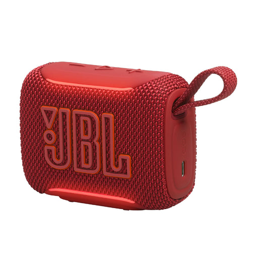JBL GO 5 | Mini haut-parleur portable - Bluetooth - 10 Heures d'autonomie - IP68 - Rouge | 01 | Sonxplus Rivière-du-Loup