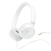 JBL Tune 530 | Écouteurs supra-auriculaire - Fil - Pliable - Blanc | 01 | Sonxplus Rivière-du-Loup
