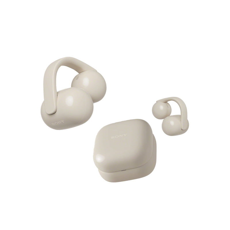 Sony Linkbuds Clip | Écouteurs intra-auriculaire - Sans-fil - Crème | 01 | Sonxplus Rivière-du-Loup